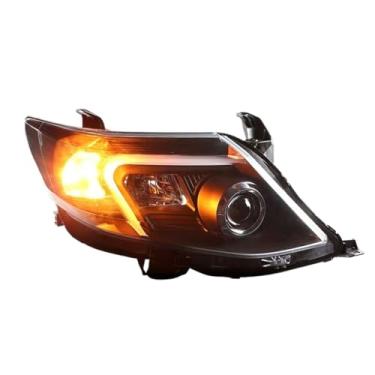 Imagem de Estilo de carro compatível com faróis Toyota Fortuner 2011-2015 Farol LED LED DRL Head Lamp Angel Eye Bi Xenon Acessórios(Headlight Xenon)