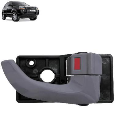 Imagem de Maçaneta Interna Puxador Porta Direita Passageiro Cinza Claro Tucson 2