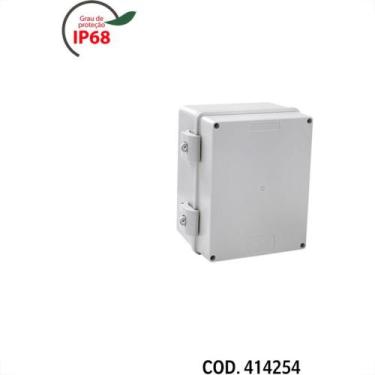 Imagem de Caixa Passagem Pvc Rohdbox Completa Ip68 Cinza 190X150X110 888169 - RO