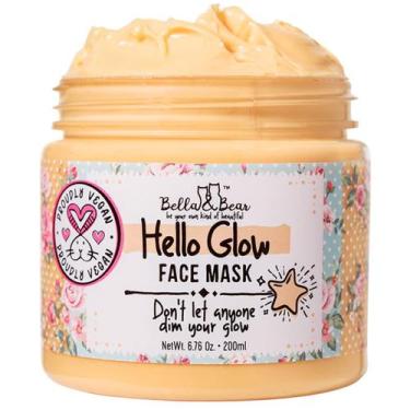 Imagem de Máscara Facial Bella & Bear Hello Glow - Refinadora e Clareadora 200ml