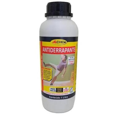 Imagem de Kit 6 antiderrapante liquido rampa piscina banheiro allchem 1 litro