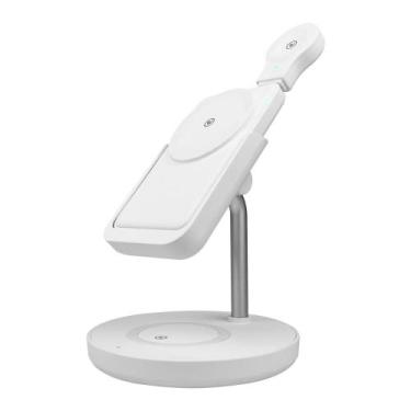 Imagem de 4 in1 Station - Base Estação de Carregamento Indução com Power Bank Ma