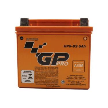 Imagem de Bateria Moto HONDA CG160 TITAN GP6-D (ytz6v) - GP PRO