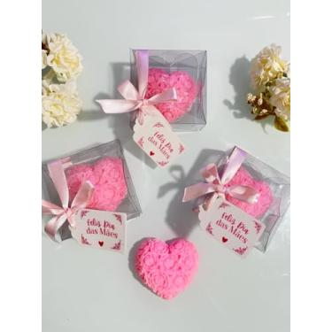 Imagem de Kit Sabonetes Hidratantes Perfumados em Caixa Presente, Lembrancinha Dia das Mães, 5 Unidades