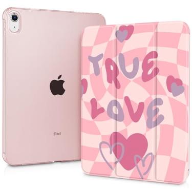 Imagem de Lepeoac Capa para iPad de 11 polegadas A16 2025 Geração 11ª / iPad 11 polegadas 2022 10ª geração, porta-lápis Buit in com capa à prova de choque PC capa traseira transparente transparente auto