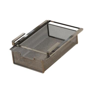 Imagem de WeiLaiKeQi Sob a cesta de prateleira desliza a prateleira de despensa sob gaveta de mesa pendurando cesta de gavetas para cômoda, banheiro, quarto
