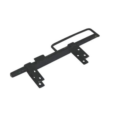 Imagem de Trinco Cavalo Alça para Portão e Porteira Aço Preto 370mm