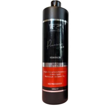 Imagem de Shampoo Reconstrução nos Cabelos Força Resistência e Vitalidade aos Fios Danificados WF PRECIOSA 1L