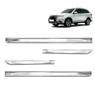 Imagem de Aplique Cromado Friso Lateral Xtreme Outlander 2008 a 2022 - Shekparts