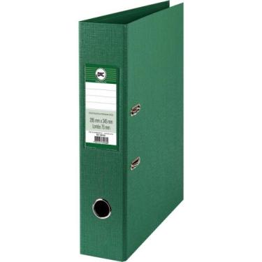 Imagem de Pasta Registradora AZ Dac Oficio Lombo 7,5 cm Verde