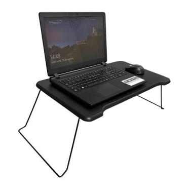 Imagem de Mesa para Café da Manhã na Cama Portátil Dobrável com Pés em Ferro Pre