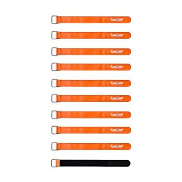 Imagem de RunCam Tiras de bateria RC 10 peças de baterias FPV correia 20x220mm tiras emborrachadas antiderrapantes para drone FPV RC helicópteros aviões carros