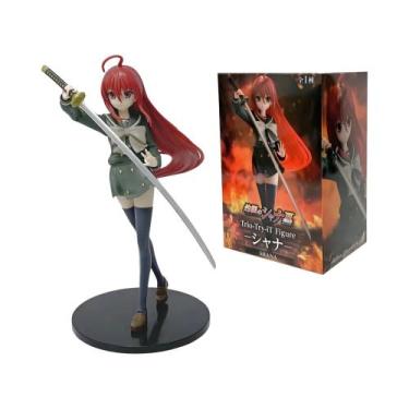Imagem de 19CM Shana PVC Anime Action Figure Kawaii Decoração De Carro Modelo Co