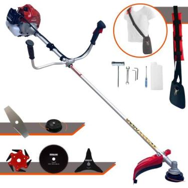 Imagem de Roçadeira Lateral À Gasolina Kawashima BCJ431L Motor 2T 43cc 1,7HP Alt