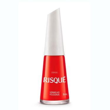 Imagem de Esmalte Risqué Cremoso Vermelho Felicidade 8ml