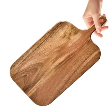 Imagem de Tábua de corte de , tábuas de com alça - pratos de dupla face, bandeja de bife para servir queijo, cozinha, restaurante, restaurante, restaurante, restaurante, restaurante