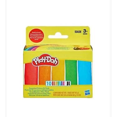 Imagem de Play Doh Kit Com 10 Cores Basicas - Hasbro