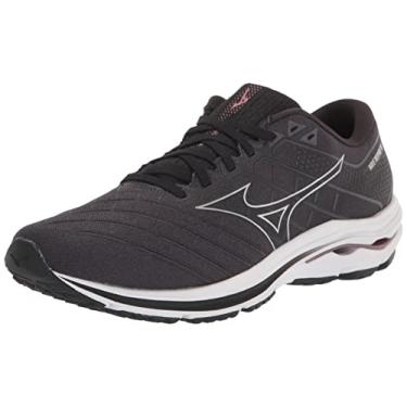 Imagem de Mizuno Tênis de corrida feminino, Preto, prata, 6