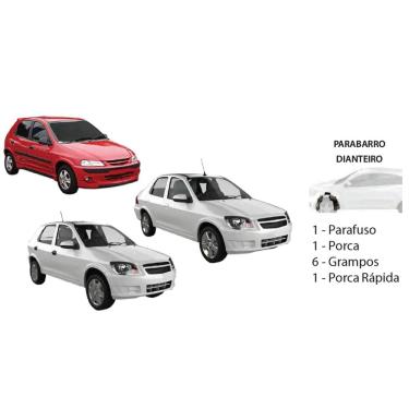 Imagem de Kit Presilha Forro Porta Dianteira Montana 2012 A 2018