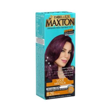 Imagem de Embelleze tintura maxton kit 8.26 marsala ruiva+mistica