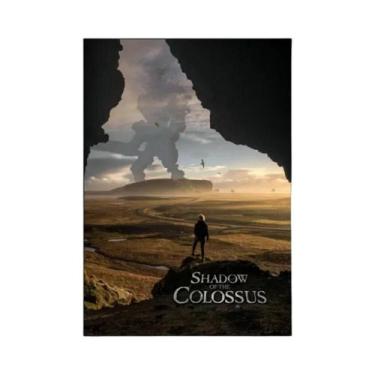 Imagem de Pôster Vintage Retro Game Colossus Adesivo De Papel Kraft DIY Decoraçã