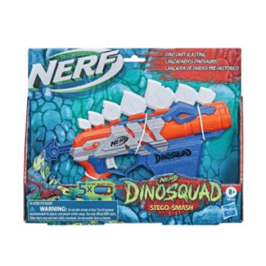 Imagem de NERF Lanca Dardos Dino Stego-Smash com 5 Dardos Oficiais e Porta Dardos HASBRO