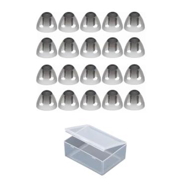 Imagem de Cúpulas para Aparelhos Auditivos Abertas GN Resound Acessórios para Aparelhos Auditivos Suprimentos Pontas de Ouvido Médio 20 Peças