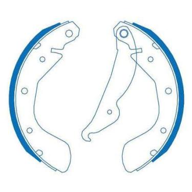 Imagem de Sapata de Freio Traseira Classic Corsa Tigra 1994 em diante Jurid HQJ-