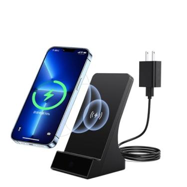 Imagem de LIZVIE Câmera oculta com carregador de telefone WiFi, câmera espiã de carregamento sem fio 1080p interna com detecção de movimento, controle remoto de aplicativo, visão noturna 24 horas por dia, 7