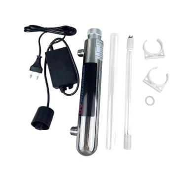 Imagem de Baoblaze Filtro purificador de água de 12 W para uso comercial e doméstico, purificador de água potente para cozinha, lâmpada de aço inoxidável