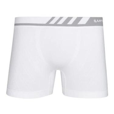 Imagem de Cueca boxer microfibra sem costura lupo 00671-002, XXG, Branco