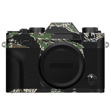 Imagem de X-T30 X-T30II Película protetora de vinil antirarranhões para câmera FujiFilm X-T30 Mark II XT30II (camuflagem listrada)