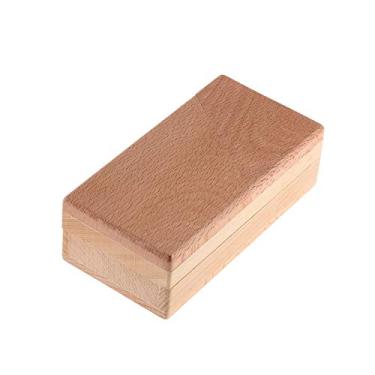 Imagem de Gift Card Money Holder Puzzle Gift Case Box Big Secret Opening Impossible Box Puzzle Handmade 3D Brain Teaser Puzzle Magic Wooden Mysterious Box Gift Box Cube Game Box IQ Toys by AHYUAN (Natural)