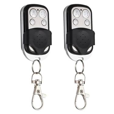 Imagem de Twins Kit2 Universal Sem Fio 4 Botões Clonagem Cópia Remota Controle Remoto Substituição Freqüência de Portão Elétrico 433,92 MHz para Porta de Garagem de Carro Portas Rolantes Bloqueio de Claraboia