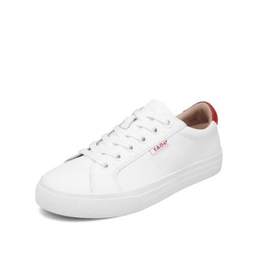 Imagem de Taos Calçado feminino Heart & Soul Lux Tênis, Branco/Vermelho, 39