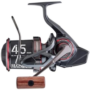 Imagem de DAIWA Tournament Basia 45 SCW QD Carretel de pesca, pesca de surf, 20TNBASIA45SCW-QD, relação de engrenagem 4,9:1, 1 kg, preto, alumínio
