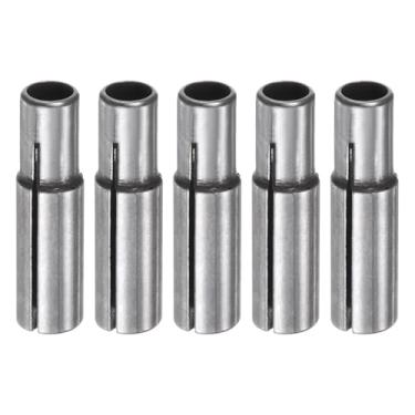 Imagem de 5 peças adaptador de pinça 1/10.2 cm a 1/20.3 cm Die Grinder Chuck Driver Adapter CNC Gravura Bit Router Converter para máquina-ferramenta CNC