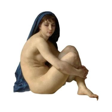 Imagem de Pôster Clássico De Arte Em Tela Pintura a Óleo Figura Feminina Arte De