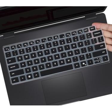 Imagem de Capa de teclado para Dell Pro 14 PC14250, Dell Pro 14 Plus PB14250 PB14255, Dell Pro Max 14 MC14250 Prootective Skin (não serve para Dell Pro 14 Premium MA14250), preta