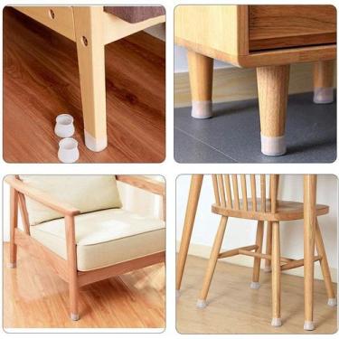 Imagem de Kit 16 Peças Protetor Para O Pé Da Cadeira/Mesa De Silicone - home