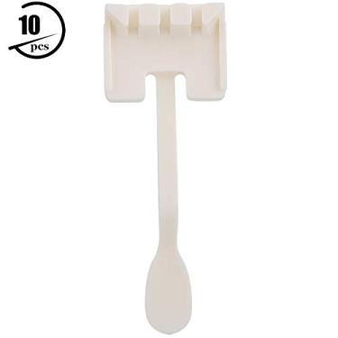 Imagem de 10 unidades de cabide de garra para máquina de tricô peças de reposição duráveis ​​de plástico para SILVERREED SK280 SK218 SK325 SK326 SK327 SK328 Acessórios profissionais