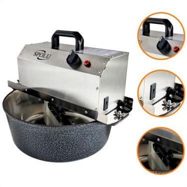 Imagem de Panela Mexedora Doces Elétrica Brigadeirinha Mexer Brigadeiro Misturel