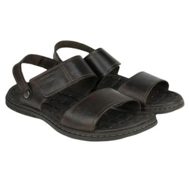 Imagem de Sandália Pegada, Marrom, 43