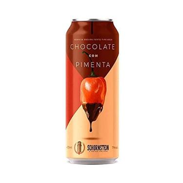 Imagem de Cerveja Artesanal Schornstein Chocolate Com Pimenta Lata 473Ml