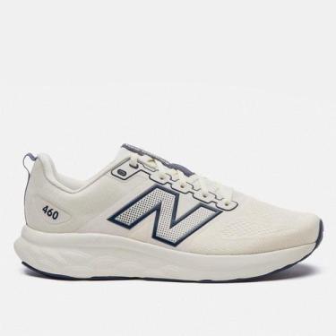 Imagem de Tênis New Balance 460 V4 Masculino, Off white, Marinho, 39