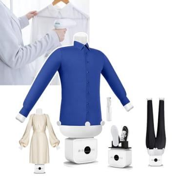 Imagem de CNAOHGHN Ferro A Vapor AutomáTico, MáQuina De Passar Roupa AutomáTica Sem Toque, Secagem RáPida Em 8 Minutos, Secador De Roupas E Removedor De Rugas Manual Para Qualquer Tipo De Tecido