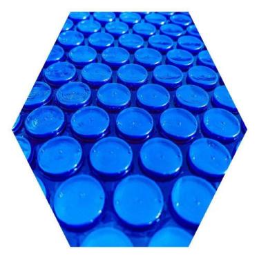 Imagem de Capa Térmica Para Piscina Thermocap 300 Micras 5x5m, Plástico, azul