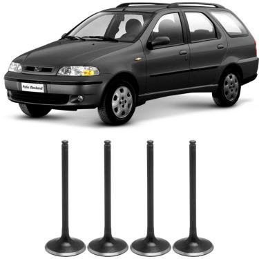 Imagem de Jogo 4 Válvula Admissão Fire 1.3 8v Gasolina Metal Leve