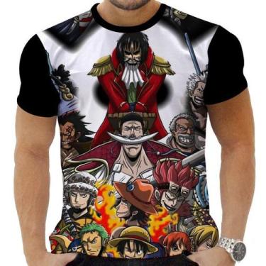 Imagem de Camiseta Camisa Personalizada Anime One Piece Pirata Navio Mar 18 - Ob