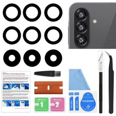 Imagem de GREEN FUSION Peça de reposição de vidro para lente de câmera traseira de 3 peças compatível com Galaxy A56, com ferramentas e instruções